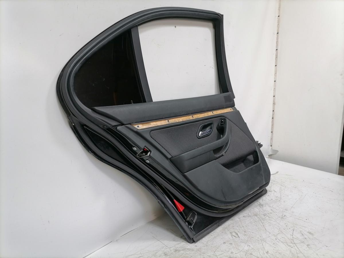 BMW 5er E39 original T&uuml;r hinten links 475 Blacksapphire Limousine Bj.2002